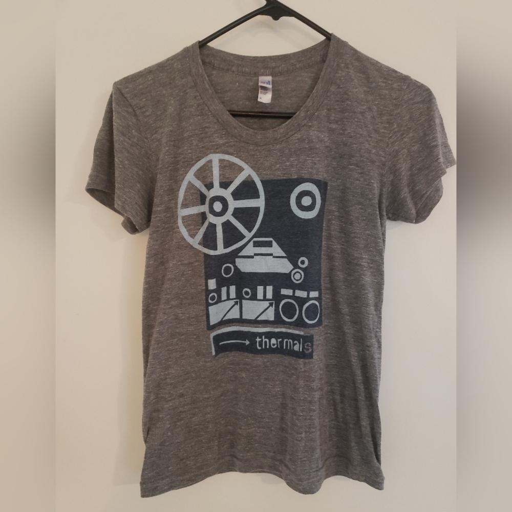 Vintage Indie Band Tee The Thermals Size Womens M